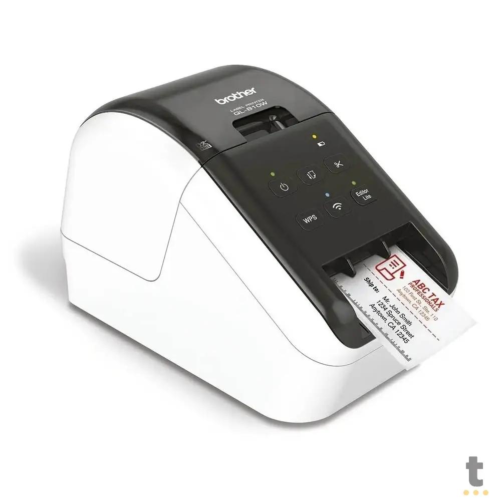 Impressora De Etiquetas Termica Brother QL 810W Usb Wi-fi Truedata